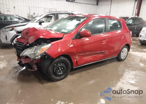 2024 Mitsubishi Mirage Es из США, поврежденный, VIN ML32AUHJ5RH023267